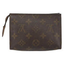 LOUIS VUITTON Monogram Poche Toilette 15 Pouch M47546 LV Auth bs31317-3