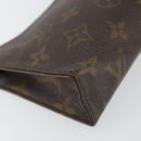 LOUIS VUITTON Monogram Poche Toilette 15 Pouch M47546 LV Auth bs31317-9