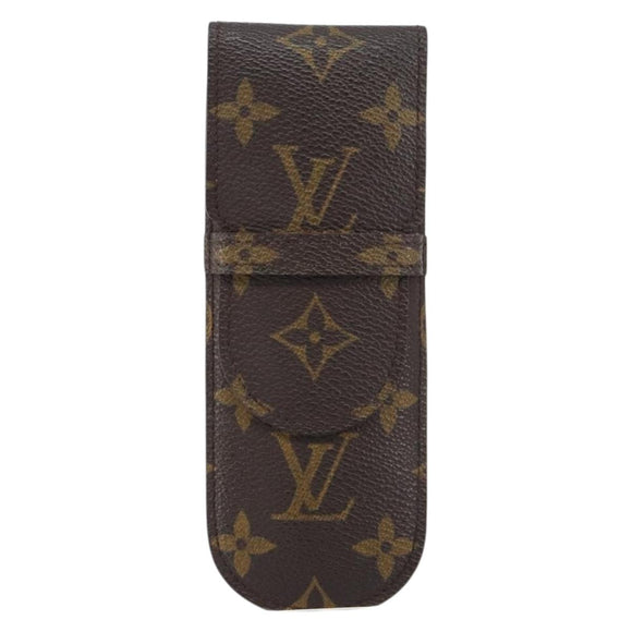 LOUIS VUITTON Monogram Etui Stilo Pen Case M62990 LV Auth bs31320