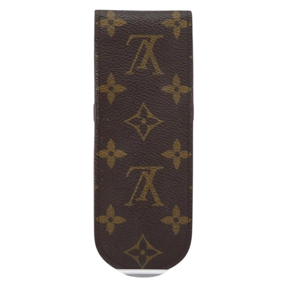 LOUIS VUITTON Monogram Etui Stilo Pen Case M62990 LV Auth bs31320