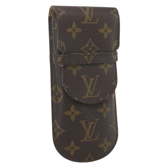 LOUIS VUITTON Monogram Etui Lunette Rabat Glasses Case M62970 LV Auth bs31321