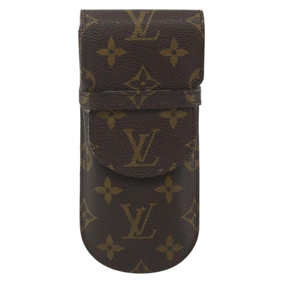 LOUIS VUITTON Monogram Etui Lunette Rabat Glasses Case M62970 LV Auth bs31321
