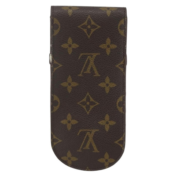 LOUIS VUITTON Monogram Etui Lunette Rabat Glasses Case M62970 LV Auth bs31321