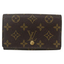 LOUIS VUITTON Monogram Porte Monnaie Billets Tresor Wallet M61730 Auth bs31324-13