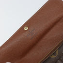 LOUIS VUITTON Monogram Pochette Porte Monnaie Credit Wallet M61725 Auth bs31325-17