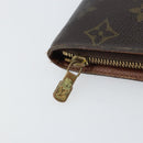 LOUIS VUITTON Monogram Porte Monnaie Zip Long Wallet M61727 LV Auth bs31326-8