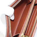 LOUIS VUITTON Monogram Porte Monnaie Zip Long Wallet M61727 LV Auth bs31326-19