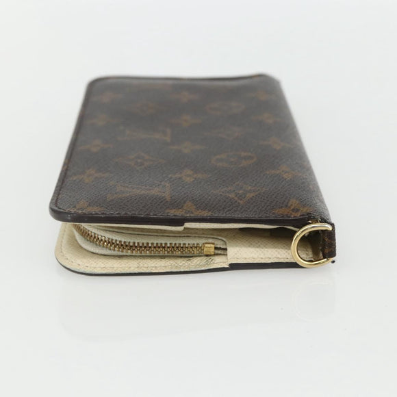 LOUIS VUITTON Monogram PortefeuilleInsolite Wallet Yvoire M66563 LV Auth bs31327