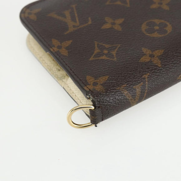 LOUIS VUITTON Monogram PortefeuilleInsolite Wallet Yvoire M66563 LV Auth bs31327