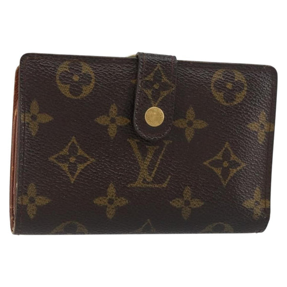LOUIS VUITTON Monogram Portefeuille Viennois Bifold Wallet M61674 Auth bs31328