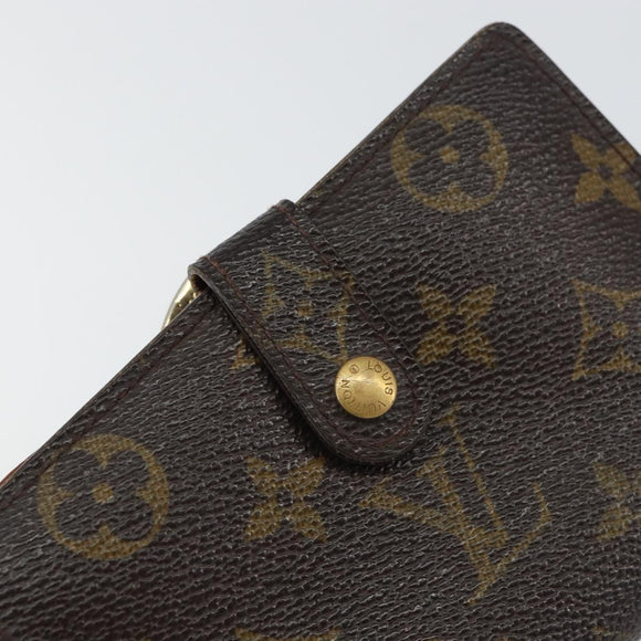 LOUIS VUITTON Monogram Portefeuille Viennois Bifold Wallet M61674 Auth bs31328