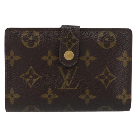 LOUIS VUITTON Monogram Portefeuille Viennois Bifold Wallet M61674 Auth bs31328