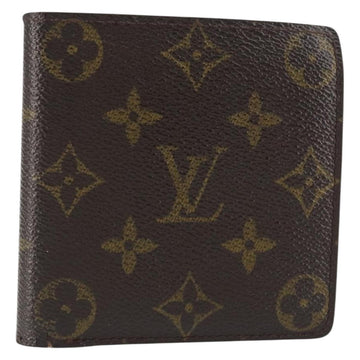 LOUIS VUITTON Monogram Portefeuille Marco Bifold Wallet M61675 LV Auth bs31329
