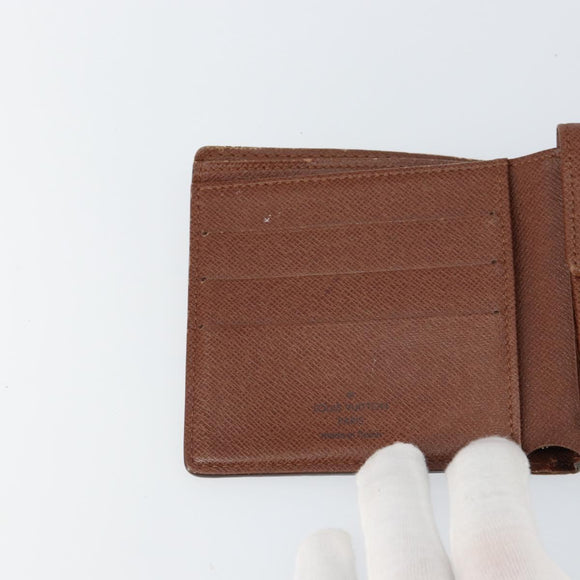 LOUIS VUITTON Monogram Portefeuille Marco Bifold Wallet M61675 LV Auth bs31329