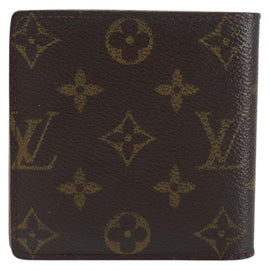LOUIS VUITTON Monogram Portefeuille Marco Bifold Wallet M61675 LV Auth bs31329 - 0