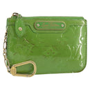 LOUIS VUITTON Vernis Pochette Cles NM Coin Purse Vertnick M93639 LV Auth bs31333-1