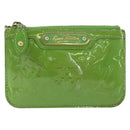 LOUIS VUITTON Vernis Pochette Cles NM Coin Purse Vertnick M93639 LV Auth bs31333-13