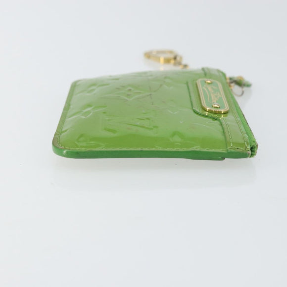LOUIS VUITTON Vernis Pochette Cles NM Coin Purse Vertnick M93639 LV Auth bs31333