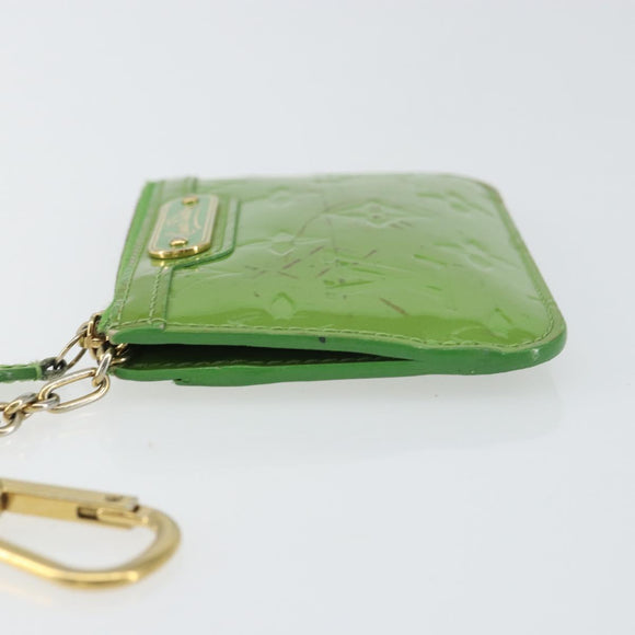 LOUIS VUITTON Vernis Pochette Cles NM Coin Purse Vertnick M93639 LV Auth bs31333