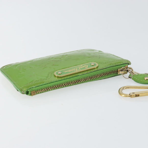 LOUIS VUITTON Vernis Pochette Cles NM Coin Purse Vertnick M93639 LV Auth bs31333