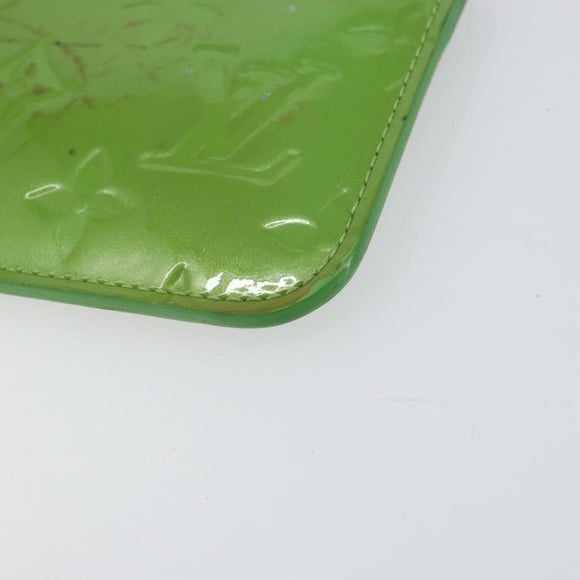 LOUIS VUITTON Vernis Pochette Cles NM Coin Purse Vertnick M93639 LV Auth bs31333