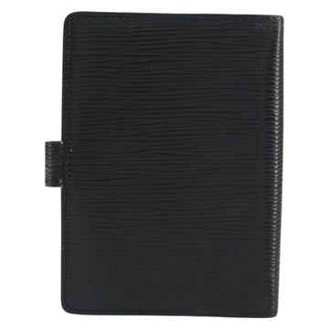 LOUIS VUITTON Epi Agenda PM Day Planner Cover Black R20052 LV Auth bs31334 - 0