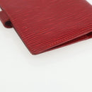 LOUIS VUITTON Epi Agenda PM Day Planner Cover Red R20057 LV Auth bs31335-16