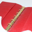 LOUIS VUITTON Epi Agenda PM Day Planner Cover Red R20057 LV Auth bs31335-20