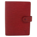 LOUIS VUITTON Epi Agenda PM Day Planner Cover Red R20057 LV Auth bs31335-13
