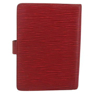LOUIS VUITTON Epi Agenda PM Day Planner Cover Red R20057 LV Auth bs31335 - 0