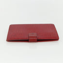 LOUIS VUITTON Epi Agenda PM Day Planner Cover Red R20057 LV Auth bs31335-3