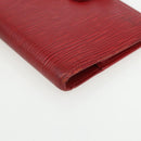 LOUIS VUITTON Epi Agenda PM Day Planner Cover Red R20057 LV Auth bs31335-7
