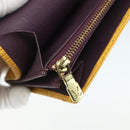 LOUIS VUITTON Epi PochettePorte Monnaie Credit Wallet Yellow M63579 Auth bs31336-10