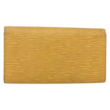 LOUIS VUITTON Epi PochettePorte Monnaie Credit Wallet Yellow M63579 Auth bs31336 - 0