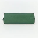 LOUIS VUITTON Epi Trousse Crayons Pen Case Green M56544 LV Auth bs31337-6