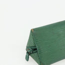 LOUIS VUITTON Epi Trousse Crayons Pen Case Green M56544 LV Auth bs31337-14