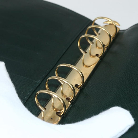 LOUIS VUITTON Taiga Agenda MM Day Planner Cover Epicea R20403 LV Auth bs31338