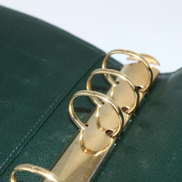 LOUIS VUITTON Taiga Agenda MM Day Planner Cover Epicea R20403 LV Auth bs31338