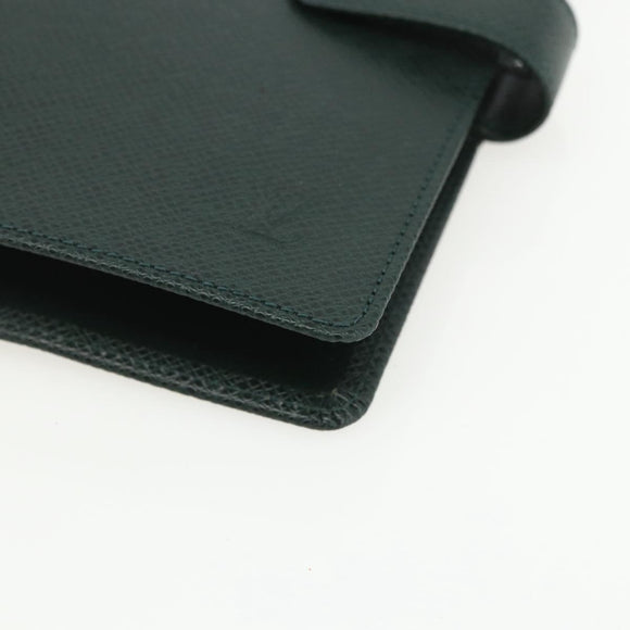 LOUIS VUITTON Taiga Agenda MM Day Planner Cover Epicea R20403 LV Auth bs31338
