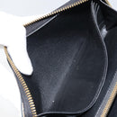 LOUIS VUITTON Monogram Empreinte Zippy Wallet Wallet Black M61864 Auth bs31339-17