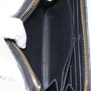LOUIS VUITTON Monogram Empreinte Zippy Wallet Wallet Black M61864 Auth bs31339-20
