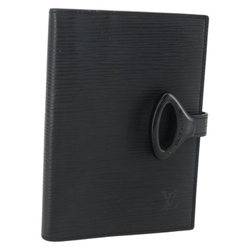 LOUIS VUITTON Epi Z Agenda PM Day Planner Cover Black R20092 LV Auth bs31342