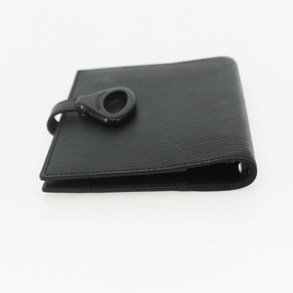 LOUIS VUITTON Epi Z Agenda PM Day Planner Cover Black R20092 LV Auth bs31342