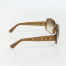 LOUIS VUITTON Sunglasses Brown Z0025E LV Auth bs31345-4