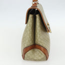 CELINE Macadam Canvas Hand Bag PVC Beige Gold Auth bs31347-3