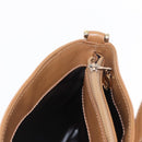 CELINE Macadam Canvas Shoulder Bag PVC Beige Gold Auth bs31348-20