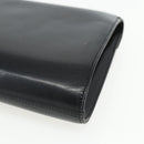 GIVENCHY Shoulder Bag Leather Black Gold Auth bs31351-15