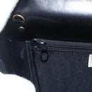 GIVENCHY Shoulder Bag Leather Black Gold Auth bs31351-9