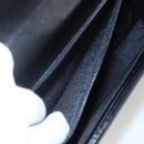 GIVENCHY Shoulder Bag Leather Black Gold Auth bs31351-11