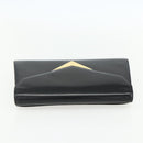 GIVENCHY Shoulder Bag Leather Black Gold Auth bs31351-5